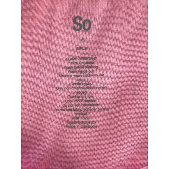 SO Girls SIZE 16 PINK FOX 3-Piece Tunic &
Thermal Leggings Pajama Set with Sock - Picture 6 of 9